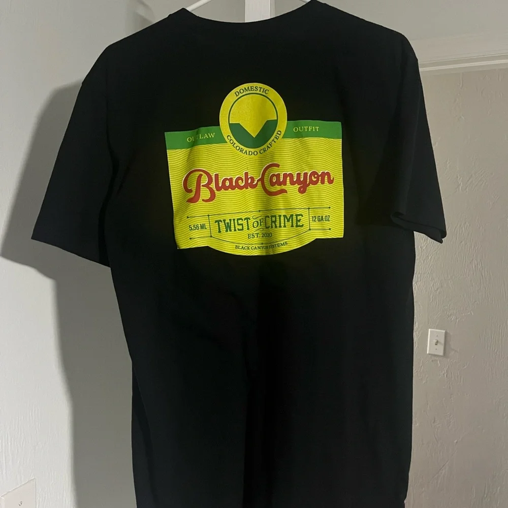 Large Black Canyon Systems BCS Twist Of Crime Shirt Not fog WRMFZY Supdef Crye - Picture 2 of 3